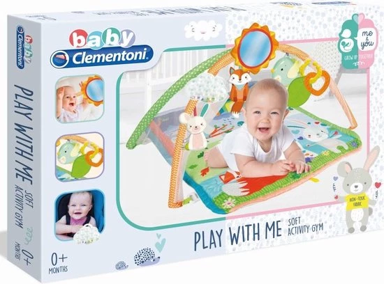 Baby Clementoni - Basis Activiteiten Boog, Soft Activity Babygym, 0+ Maanden - 17247 6 Baby Clementoni - Basis Activiteiten Boog, Soft Activity Babygym, 0+ Maanden - 17247 - Afbeelding 6