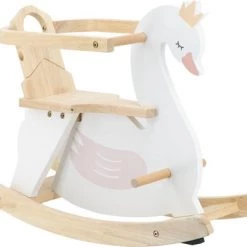 Tryco Zwaan Houten Hobbeldier TR-353011 -babygyms Winkel 550x411 5