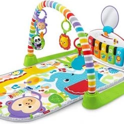 Babygym, Baby Cadeau - Jongen & Meisje, Dierenvriendjes Speelmat, Interactief Speelgoed - Multikleuren.