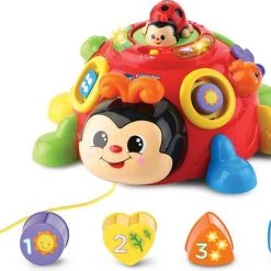 VTech Baby Vrolijke Vormenkever - Educatief Speelgoed - Activity Center - 1 Tot 3 Jaar - Duitstalig