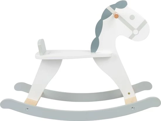 Merkloos Hobbelpaard Skandi Junior Hout 70 Cm Wit/grijs 5 Merkloos Hobbelpaard Skandi Junior Hout 70 Cm Wit/grijs - Afbeelding 5