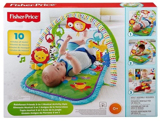 Fisher-Price Fisher Price 3-in-1 Muzikale Activiteiten Gym 12 Fisher-Price Fisher Price 3-in-1 Muzikale Activiteiten Gym - Afbeelding 12