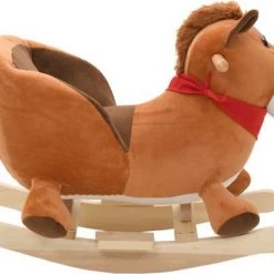 VidaXL Hobbeldier Paard Met Rugleuning 60x32x50 Cm Pluche Bruin 7 VidaXL Hobbeldier Paard Met Rugleuning 60x32x50 Cm Pluche Bruin -babygyms Winkel 550x418 11
