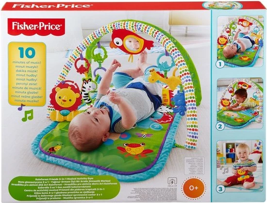 Fisher-Price Fisher Price 3-in-1 Muzikale Activiteiten Gym 3 Fisher-Price Fisher Price 3-in-1 Muzikale Activiteiten Gym - Afbeelding 3