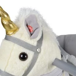 Infantastic GoodVibes - Hobbelpaard Voor Baby En Kind - Schommelpaard Silver Unicorn - Stevige Constructie - Knuffelzacht Met Geluidseffecten - Eenhoorn Grijs 21 Infantastic GoodVibes - Hobbelpaard Voor Baby En Kind - Schommelpaard Silver Unicorn - Stevige Constructie - Knuffelzacht Met Geluidseffecten - Eenhoorn Grijs -babygyms Winkel 550x419 10