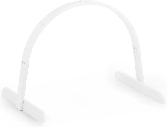 Childhome Baby Gym Universeel Rond - Hout - Wit 5 Childhome Baby Gym Universeel Rond - Hout - Wit - Afbeelding 5