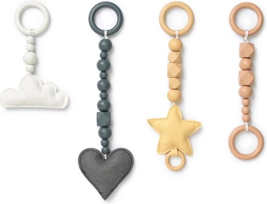 Elodie - House Of Elodie - Baby Gym Speeltjes - Multi 1 Elodie - House Of Elodie - Baby Gym Speeltjes - Multi