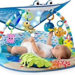 Babygym, Baby Cadeau - Jongen & Meisje, Dierenvriendjes Speelmat, Interactief Speelgoed – Multikleuren -babygyms Winkel 550x423 11