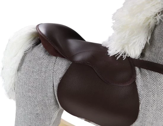 Tryco Milo Grijs Hobbelpaard 36m+ TR-120109 3 Tryco Milo Grijs Hobbelpaard 36m+ TR-120109 - Afbeelding 3