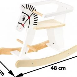 Mamabrum Houten Hobbelpaard - Wit - Hobbel Paard / Dier Schommelpaard Hobbeldier Wip Schommeldier Hout - 1 2 3 4 Jaar - Hobbelfiguur Baby Hobbeldieren Schommelpaardje Schommeldieren -babygyms Winkel 550x427 7