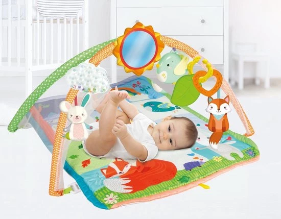 Baby Clementoni - Basis Activiteiten Boog, Soft Activity Babygym, 0+ Maanden - 17247 4 Baby Clementoni - Basis Activiteiten Boog, Soft Activity Babygym, 0+ Maanden - 17247 - Afbeelding 4
