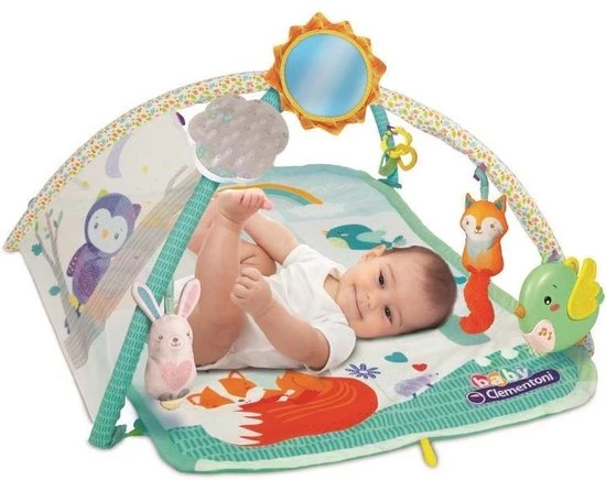 Baby Clementoni - Basis Activiteiten Boog, Soft Activity Babygym, 0+ Maanden - 17247 8 Baby Clementoni - Basis Activiteiten Boog, Soft Activity Babygym, 0+ Maanden - 17247 - Afbeelding 8