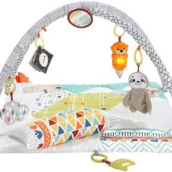 Fisher-Price Baby Gym - Speelmat Met 21 Zintuigelijke Ontdekkingsspeeltjes -babygyms Winkel 550x437
