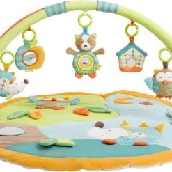 Babygym, Baby Cadeau - Jongen & Meisje, Dierenvriendjes Speelmat, Interactief Speelgoed - Multikleuren.
