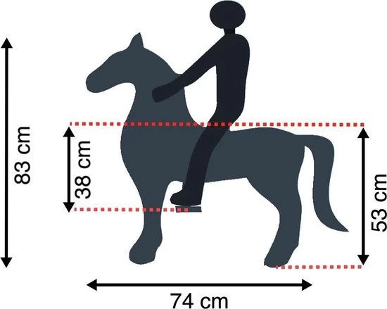 My Pony ROLLZONE MY PONY ®, Kameel Rijdend Speelgoed, 3 - 6 Jaar | Kinder Hobbelpaard 4 My Pony ROLLZONE MY PONY ®, Kameel Rijdend Speelgoed, 3 - 6 Jaar | Kinder Hobbelpaard - Afbeelding 4