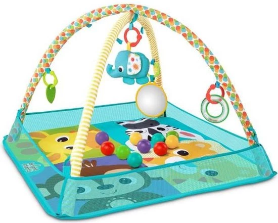 Bright Starts Meer-in-1 Ball Pit Fun Speelmat 1 Bright Starts Meer-in-1 Ball Pit Fun Speelmat