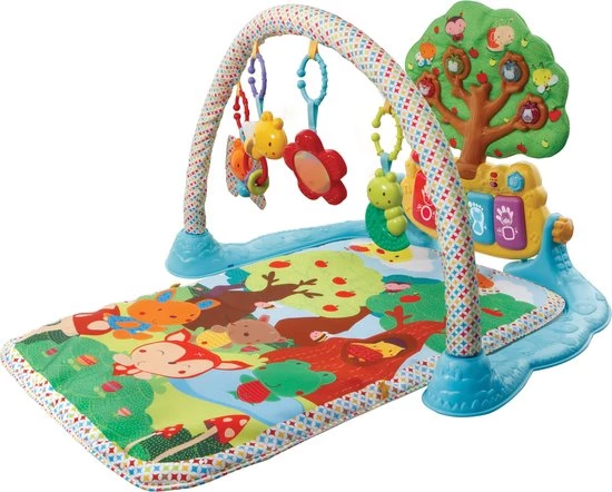 VTech Baby Dierenvriendjes Speelmat - Babygym - Interactief Speelgoed - 6 Tot 36 Maanden 1 VTech Baby Dierenvriendjes Speelmat - Babygym - Interactief Speelgoed - 6 Tot 36 Maanden