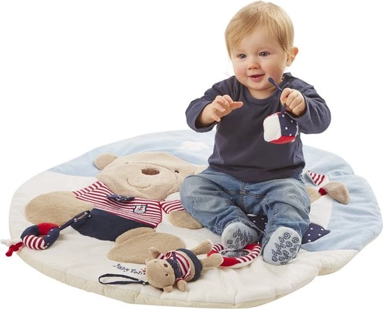 Babygym, Baby Cadeau - Jongen & Meisje, Dierenvriendjes Speelmat, Interactief Speelgoed - Multikleuren. 7 Babygym, Baby Cadeau - Jongen & Meisje, Dierenvriendjes Speelmat, Interactief Speelgoed - Multikleuren. - Afbeelding 7