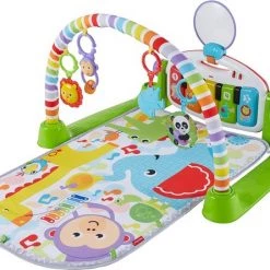Babygym, Baby Cadeau - Jongen & Meisje, Dierenvriendjes Speelmat, Interactief Speelgoed - Multikleuren.