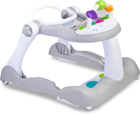 Sevils Baby Jumper Bubbles Grijs, Spelen Springen Lopen! 4 Sevils Baby Jumper Bubbles Grijs, Spelen Springen Lopen! - Afbeelding 4