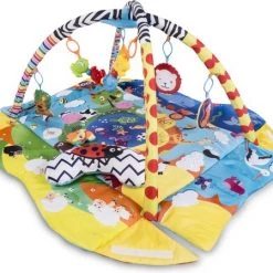 Lionelo Anika Plus - Babygym - 2 In 1 Speelkleed - 5 Speelgoed