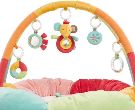 Babygym, Baby Cadeau - Jongen & Meisje, Dierenvriendjes Speelmat, Interactief Speelgoed - Multikleuren. 4 Babygym, Baby Cadeau - Jongen & Meisje, Dierenvriendjes Speelmat, Interactief Speelgoed - Multikleuren. - Afbeelding 4