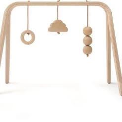 Charlie Crane Paris | Naho Wooden Activity Gym | Houten Activiteiten Babygym | Baby Gym Hout -babygyms Winkel 550x454 1