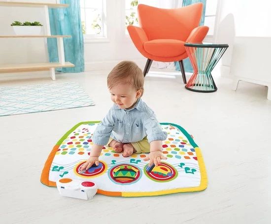 Babygym, Baby Cadeau - Jongen & Meisje, Dierenvriendjes Speelmat, Interactief Speelgoed – Multikleuren 3 Babygym, Baby Cadeau - Jongen & Meisje, Dierenvriendjes Speelmat, Interactief Speelgoed – Multikleuren - Afbeelding 3