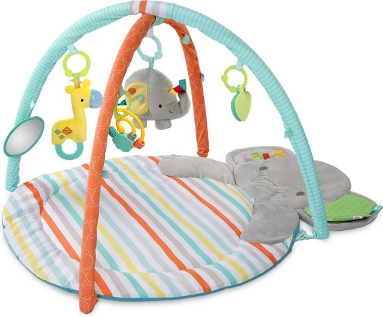 Bright Starts Hug-n-Cuddle Elephant Acitivity Gym / Speelmat 6 Bright Starts Hug-n-Cuddle Elephant Acitivity Gym / Speelmat - Afbeelding 6