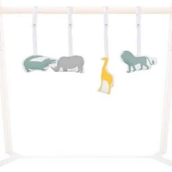 Jollein Babygym Speeltjes - Safari - 4 Stuks 8 Jollein Babygym Speeltjes - Safari - 4 Stuks -babygyms Winkel 550x458 9