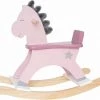 Jabadabado Hobbeldier Paard Roze