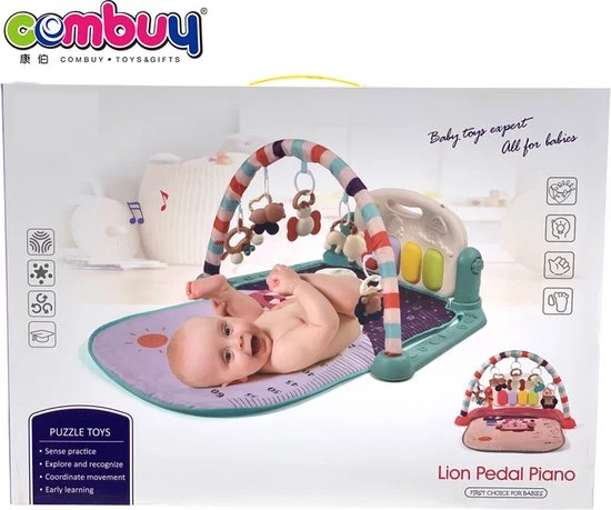 Merkloos Muziek Baby Mat Met Speeltjes En Piano Voor Baby 0-2 Jaar - Babymat - Baby Speelmat - Interactief Speelmat Met Kleine Speeltjes En Centimers Turquoise 2 Merkloos Muziek Baby Mat Met Speeltjes En Piano Voor Baby 0-2 Jaar - Babymat - Baby Speelmat - Interactief Speelmat Met Kleine Speeltjes En Centimers Turquoise - Afbeelding 2