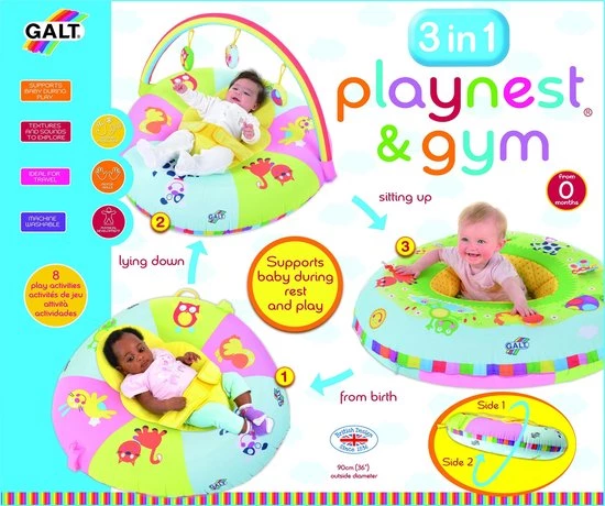 Galt 3 In 1 Playnest En Gym 2 Galt 3 In 1 Playnest En Gym - Afbeelding 2