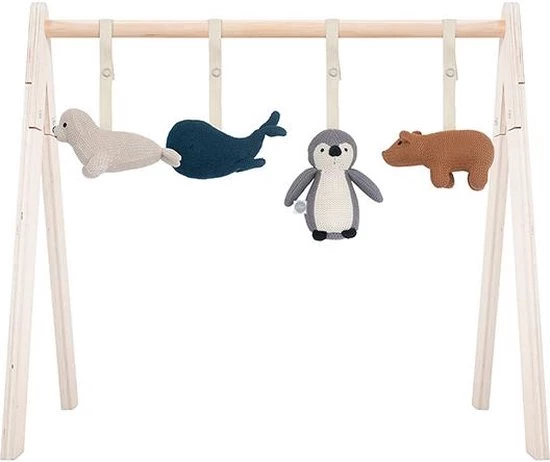 Jollein Babygym Speeltjes - Moon - Ash Green - 4 Stuks 22 Jollein Babygym Speeltjes - Moon - Ash Green - 4 Stuks - Afbeelding 22