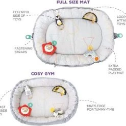 Babygym, Baby Cadeau - Jongen & Meisje, Dierenvriendjes Speelmat, Interactief Speelgoed – Multikleuren -babygyms Winkel 550x463 6