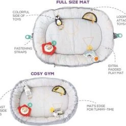 Taf Toys Babynestje En Babygym In 2 In 1 Met Afneembare Bogen En Speeltjes - Met Licht En Afneembaar Muziekdoosje -babygyms Winkel 550x464