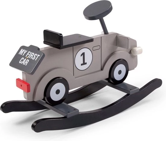 Childhome - Schommel Auto My First Car - Hobbelpaarden En Schommelspeelgoed 4 Childhome - Schommel Auto My First Car - Hobbelpaarden En Schommelspeelgoed - Afbeelding 4