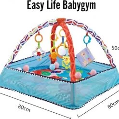 Easy Life Babygym - Speelkleed - Speeltapijt - Baby Speelgoed - Grijs 13 Easy Life Babygym - Speelkleed - Speeltapijt - Baby Speelgoed - Grijs -babygyms Winkel 550x473 5
