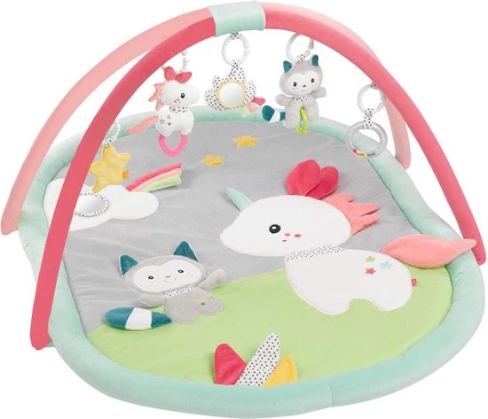 Babygym, Baby Cadeau - Jongen & Meisje, Dierenvriendjes Speelmat, Interactief Speelgoed - Multikleuren. 1 Babygym, Baby Cadeau - Jongen & Meisje, Dierenvriendjes Speelmat, Interactief Speelgoed - Multikleuren.