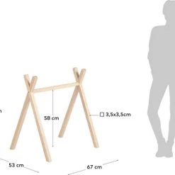 Kave Home - Maralis Tipi Babytrainer Van Massief Beukenhout 10 Kave Home - Maralis Tipi Babytrainer Van Massief Beukenhout -babygyms Winkel 550x477 3