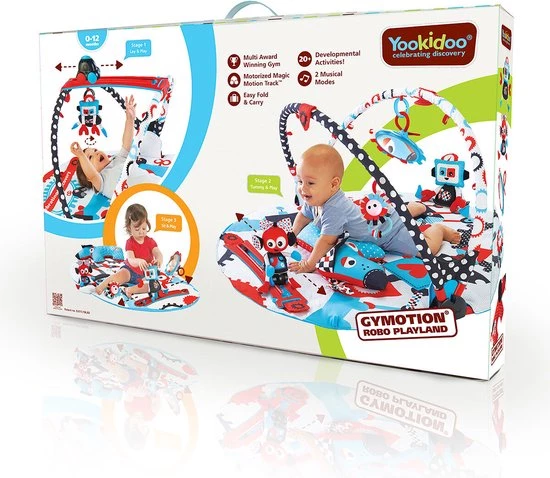 Yookidoo Speelkleed Met Bogen Gymotion Robo Playland 3 Yookidoo Speelkleed Met Bogen Gymotion Robo Playland - Afbeelding 3