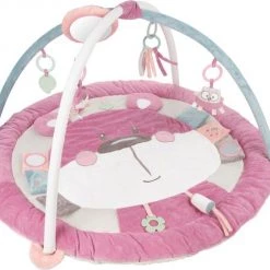 Canpol Babies Activity Baby Gym 0+ PASTEL FRIENDS- Roze( Ø 98 Cm X 50 Cm) Roze