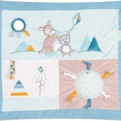 Babygym, Baby Cadeau - Jongen & Meisje, Dierenvriendjes Speelmat, Interactief Speelgoed – Multikleuren -babygyms Winkel 550x482 3