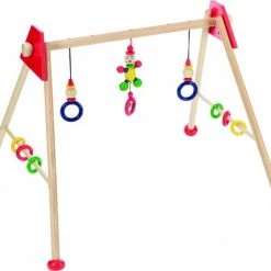 Heimess Babygym Hout Rood Mannetje