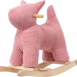 Label Label Hond Roze Hobbeldier LLRT-23176