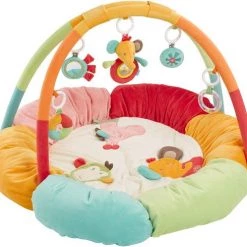 Babygym, Baby Cadeau - Jongen & Meisje, Dierenvriendjes Speelmat, Interactief Speelgoed - Multikleuren.