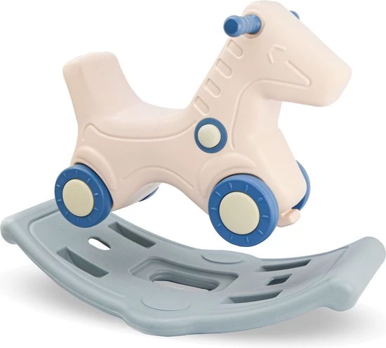 LittleTom 2-in-1 Hobbelpaard En Voertuig - Kinderen Vanaf 1 Jaar - Baby Hobbeldier Binnen En Buiten 1 LittleTom 2-in-1 Hobbelpaard En Voertuig - Kinderen Vanaf 1 Jaar - Baby Hobbeldier Binnen En Buiten