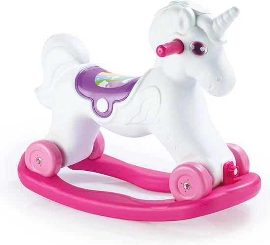 Moony Hobbelpaard – Wit Met Roze – Paarden - Schommelpaardje Baby – Unicorn – Hobbeldier – Hobbelpaard 1 Jaar – Schommeldier - Hobbelpaard Baby – Schommelpaard - Speelgoed Paard – Rijdend Paard - Speelgoed Paarden Meisjes 5 Moony Hobbelpaard – Wit Met Roze – Paarden - Schommelpaardje Baby – Unicorn – Hobbeldier – Hobbelpaard 1 Jaar – Schommeldier - Hobbelpaard Baby – Schommelpaard - Speelgoed Paard – Rijdend Paard - Speelgoed Paarden Meisjes - Afbeelding 5