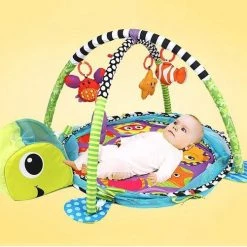 Toddly Eyzo Schildpadden Speelmat - Verstelbaar Speelkleed Met Ballenbak -babygyms Winkel 550x501