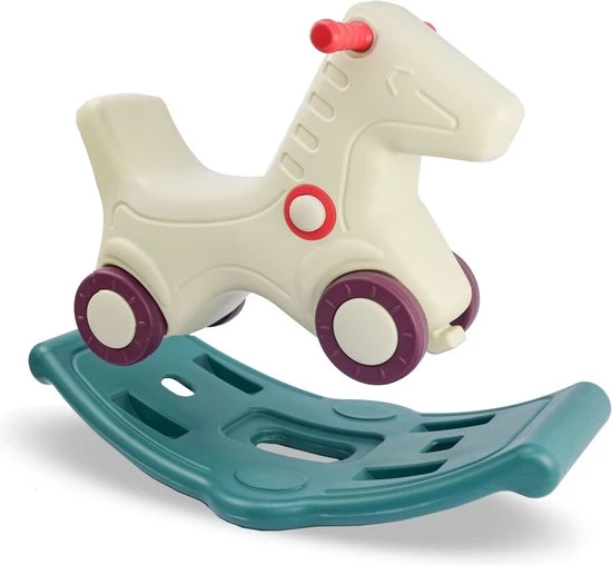 LittleTom 2-in-1 Hobbelpaard En Voertuig - Kinderen Vanaf 1 Jaar - Baby Hobbeldier Binnen En Buiten 1 LittleTom 2-in-1 Hobbelpaard En Voertuig - Kinderen Vanaf 1 Jaar - Baby Hobbeldier Binnen En Buiten